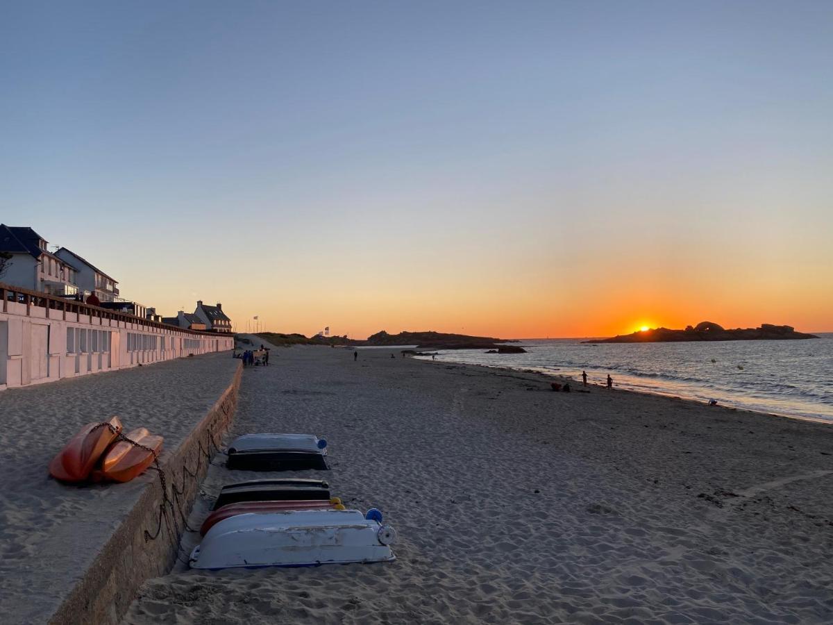 Studio Tregastel Plage A 20 Metres Eksteriør bilde